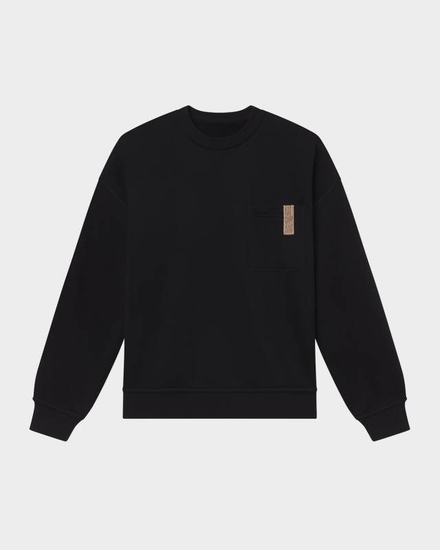 Silksweats Reversible Sherpa-Lined Sweatshirt